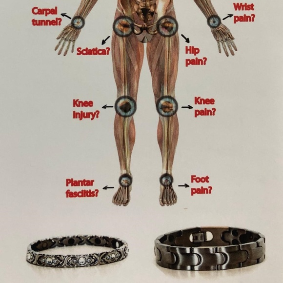 Silver ROOTS Negative Ion Healing Bracelet - Picture 8 of 10